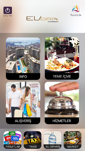 Android application Evora İstanbul - Touchlife screenshort