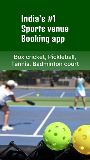 Android application Bookforsport screenshort