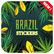 Adesivos do Brasil e stickers brasileiros