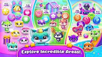 Fluvsies Merge Party screenshot 1