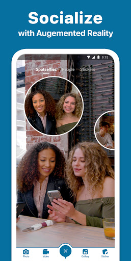 Android application Spotselfie screenshort