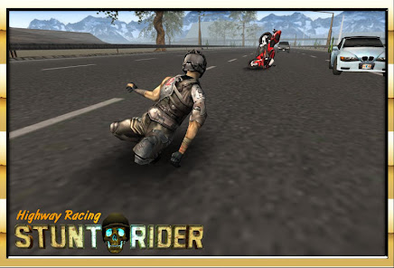 VR Highway Bike Attack Race  screenshots 17