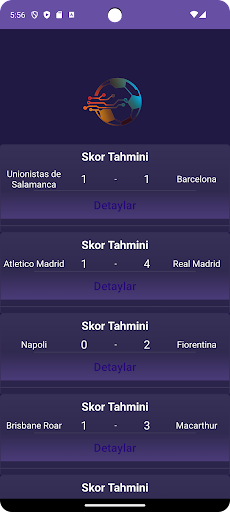 Ai Soccer Predictions Screen 2