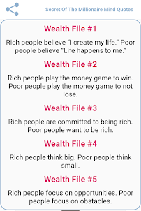 Secret Millionaire Mind Quotes