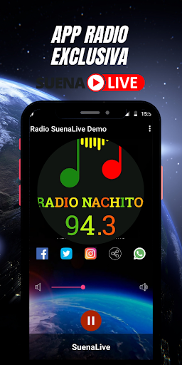 Android application Radio Nachito 94.3 screenshort