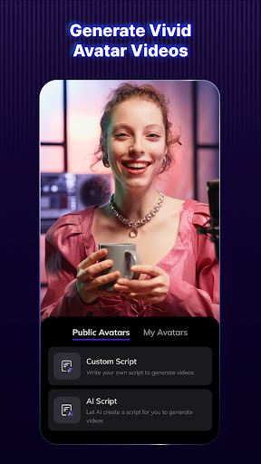 Screenshot of Blink Captions by Vozo AI