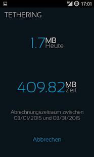 Mobile Counter Internet |Daten Screenshot