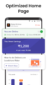 Loadshare Rider Deliver & Earn  screenshots 2