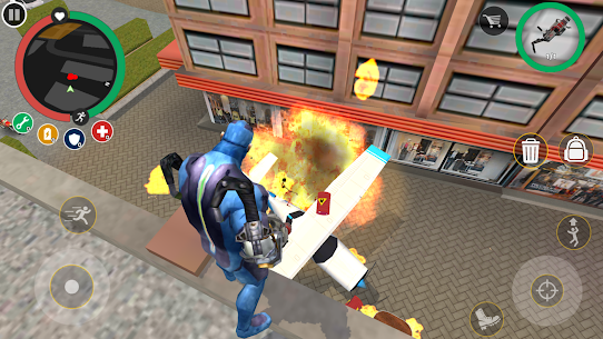 Rope Hero: Cheatground MOD 6