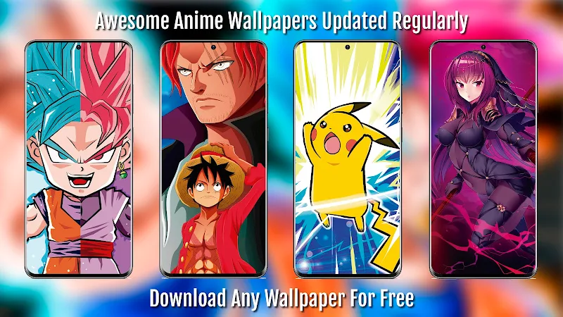Anime Wallpapers Full HD / 4K - Latest version for Android - Download APK