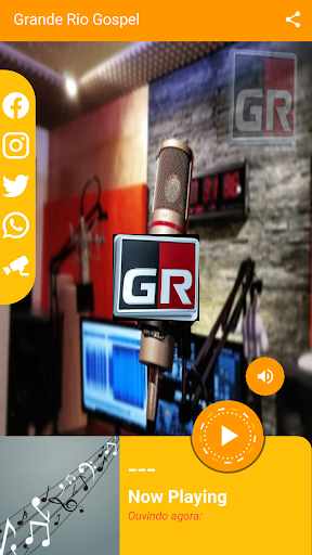 Android application Rádio Grande Rio Gospel screenshort