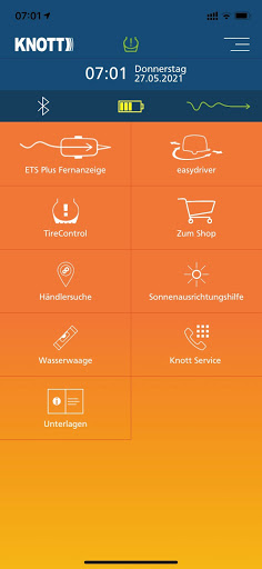 Android application Knott Service App screenshort