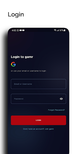 Gamr: Tournaments and Payouts Screen 3