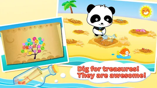 Baby Panda’s Treasure Island