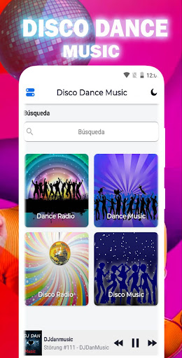 Disco Dance Music Screen 2
