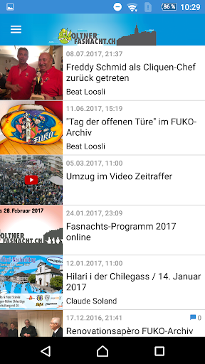Oltner Fasnacht Screen 3