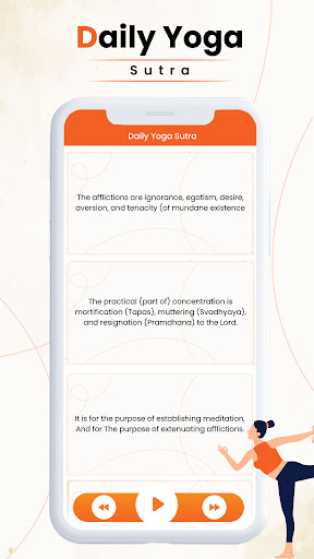 Daily Yoga Sutra Screen 3