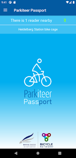 Android application Parkiteer Passport screenshort