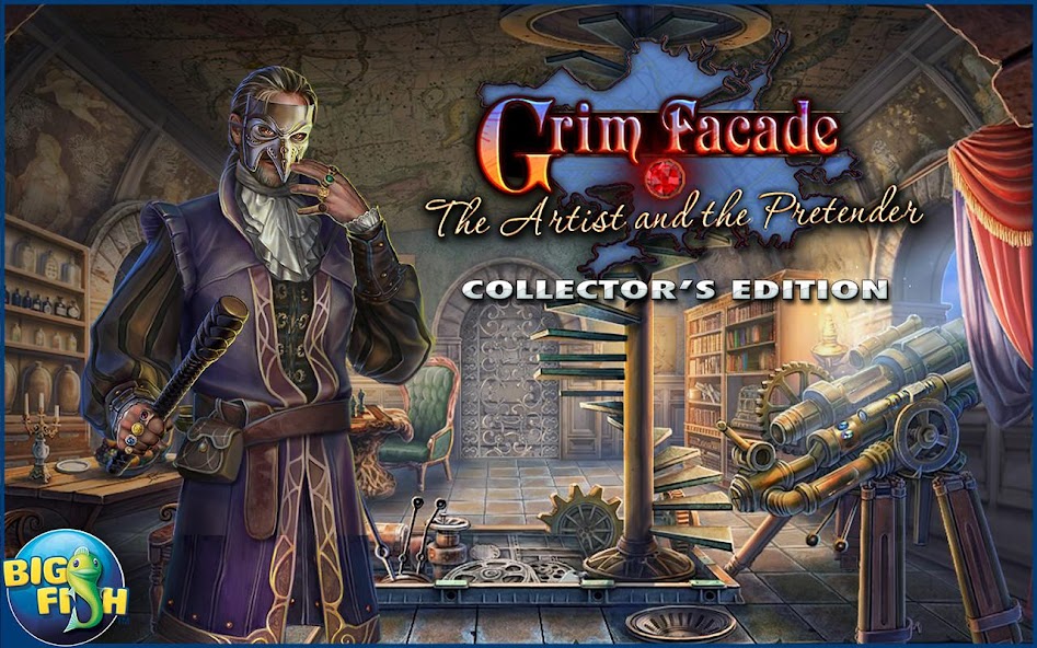 Grim Facade: The Artist banner