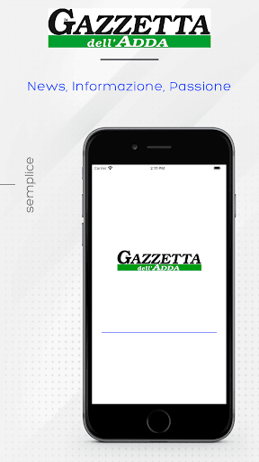 Android application Gazzetta dell'Adda screenshort