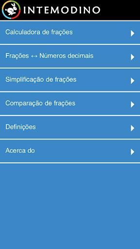 Visualização do aplicativo