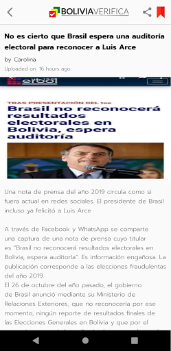 Bolivia Verifica