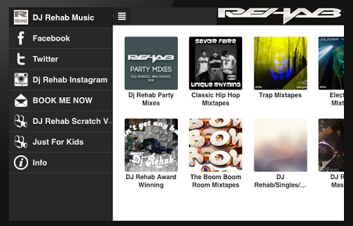 DJ REHAB Screen 3