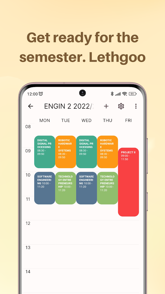#4. IIUM Schedule Maker (Android) Podle: Muhammad Fareez Iqmal