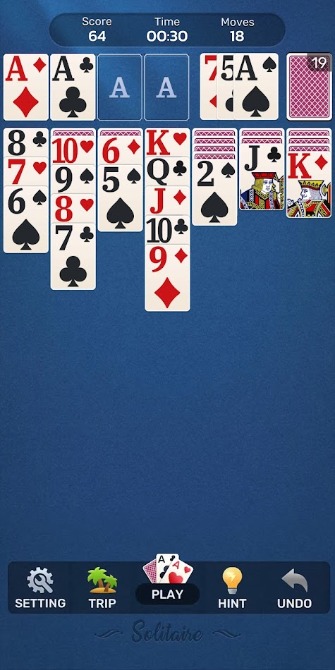 #4. Solitaire Game:Classic Card (Android) 由: ECKERT GAMING