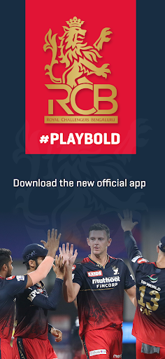 Android application RCB Official- Live IPL Cricket screenshort