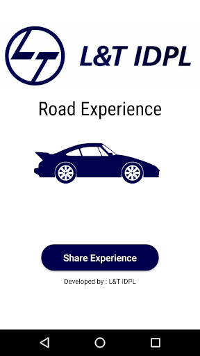 Android application L&T IDPL Roads Experience screenshort