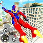 Cover Image of डाउनलोड रस्सी रोबोट हीरो सुपरहीरो गेम 58 APK