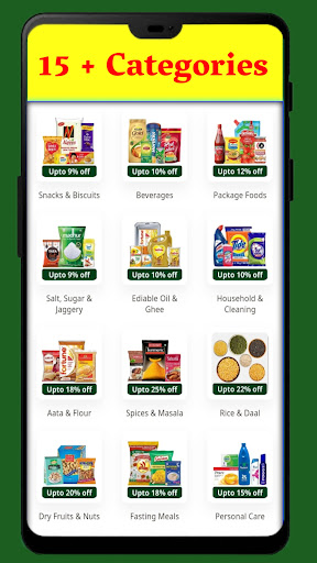 Android application Umart - Grocery Delivery app screenshort