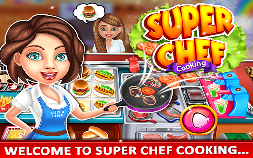 Android application Super Chef Fever Cooking Games screenshort