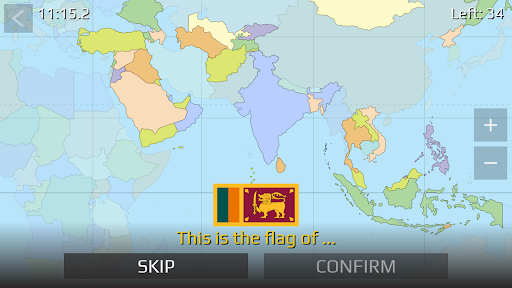 World Map Quiz - Trivia - games
