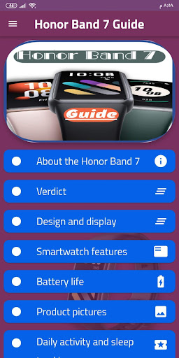 Honor Band 7 Guide