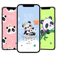 Cute Kawaii Panda Wallpaper