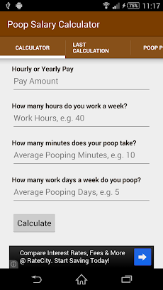 Poop Salary Calculatorのおすすめ画像1