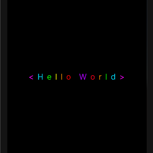 Hello World logo