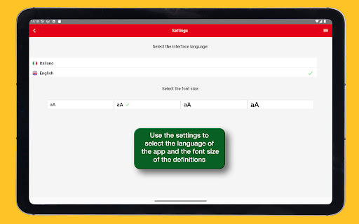 Dizionario Italiano Gabrielli screenshot 23