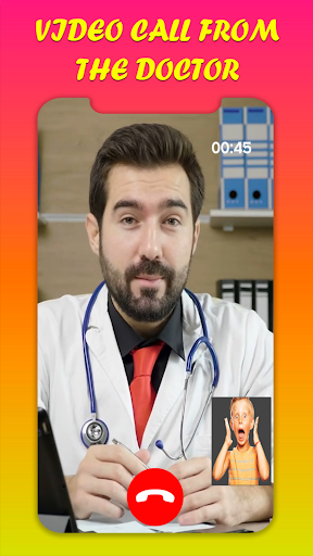 Android application The Doctor Prank Video Call screenshort