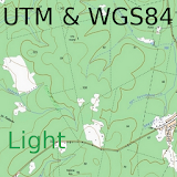 Field Topography UTM free icon