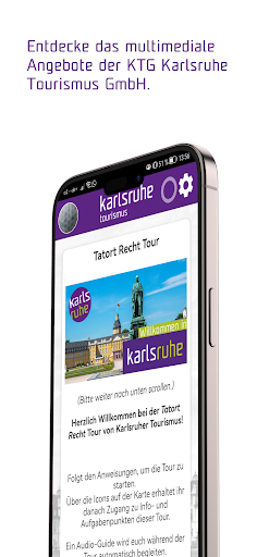 Android application Karlsruhe Tourismus screenshort
