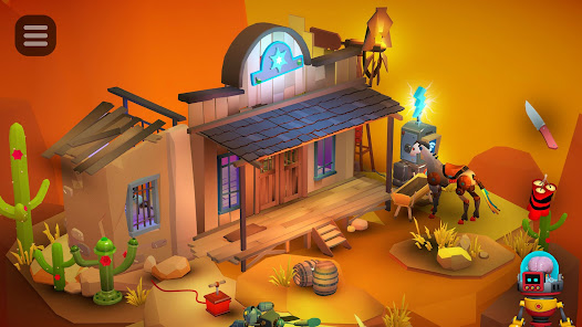 Captura de Pantalla 1 Tiny Robots: Portal Escape android