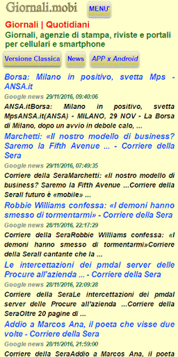 Giornali.mobi Screen 2