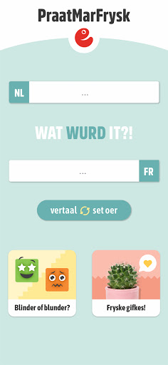 Android application Praat mar Frysk screenshort