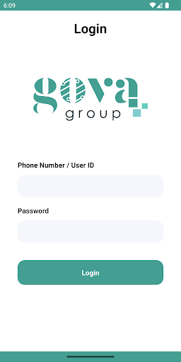 Android application GOVA Go-Track screenshort