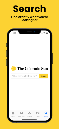 Android application The Colorado Sun screenshort
