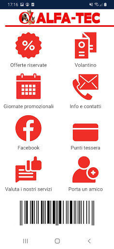 Android application Alfa-Tec screenshort