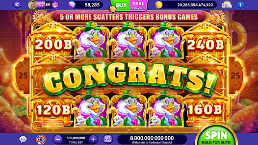 Club Vegas 幸運の777のカジノスロットゲーム！ - Google Play